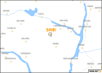 map of Shibi