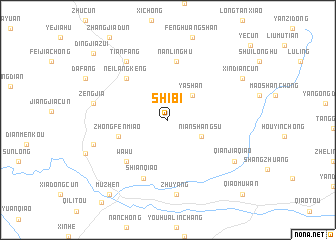 map of Shibi