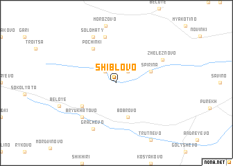 map of Shiblovo