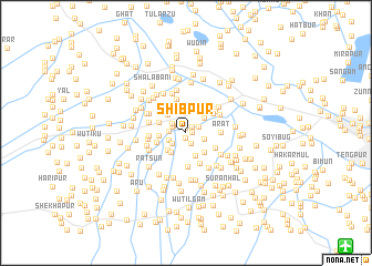 map of Shibpur