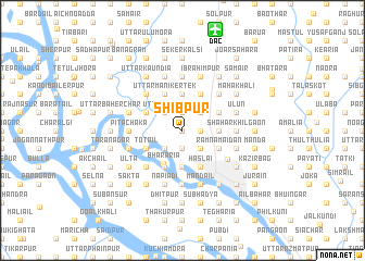 map of Shibpur