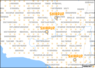 map of Shibpur