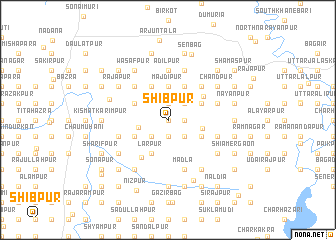 map of Shibpur