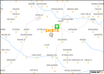 map of Shibtʼa