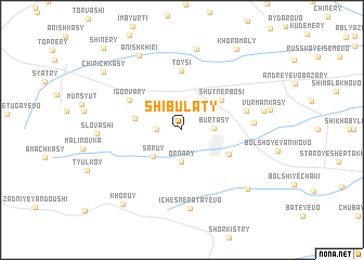 map of Shibulaty