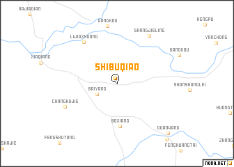 map of Shibuqiao