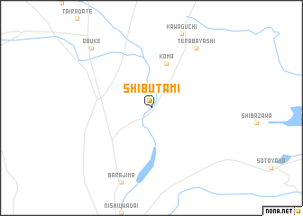 map of Shibutami