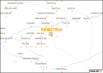 map of Shibuyinji