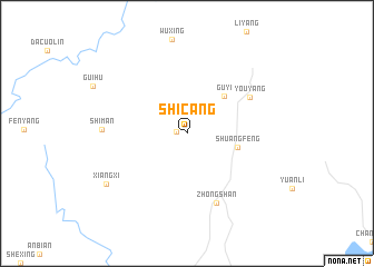map of Shicang