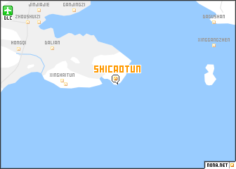 map of Shicaotun
