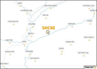 map of Shicao