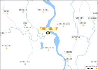 map of Shichajie