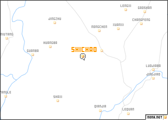 map of Shichao