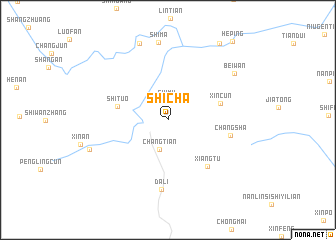 map of Shicha