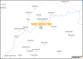 map of Shichengtou