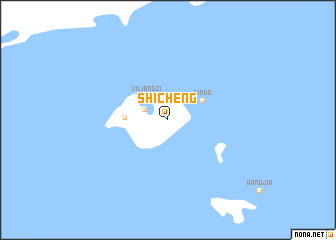 map of Shicheng