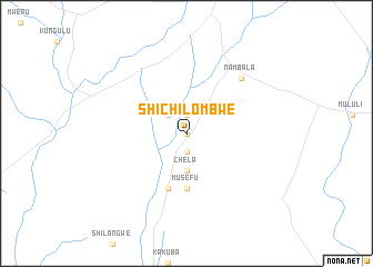 map of Shichilombwe