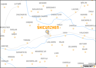 map of Shicunzhen