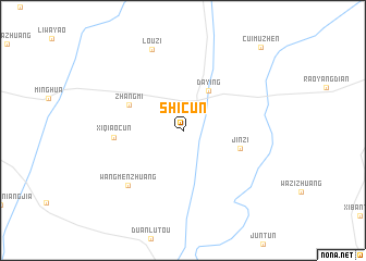 map of Shicun