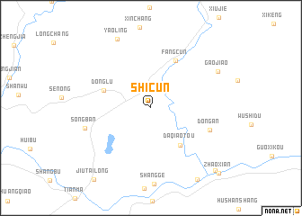 map of Shicun