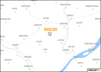 map of Shicun