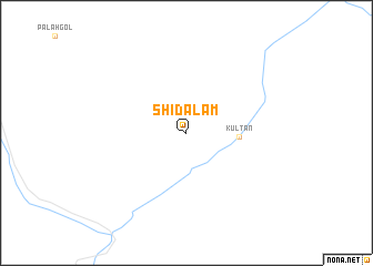 map of Shidalām