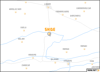 map of Shide