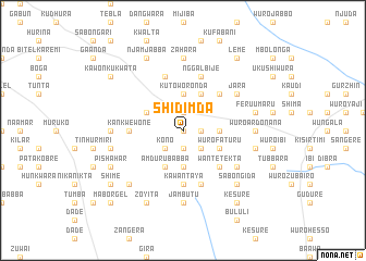 map of Shidimda