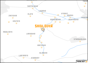 map of Shidlovka