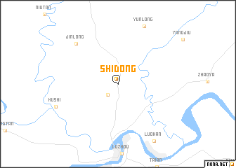map of Shidong