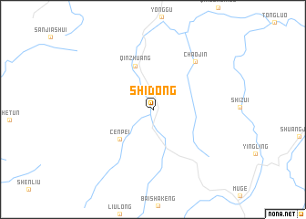 map of Shidong