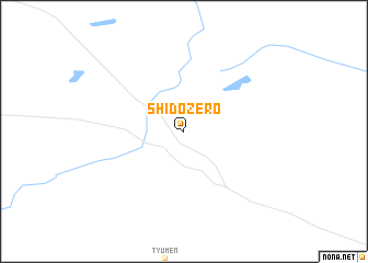 map of Shidozero