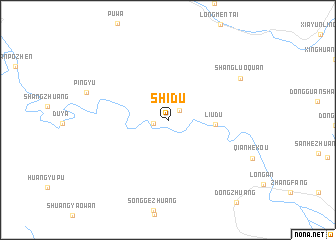 map of Shidu