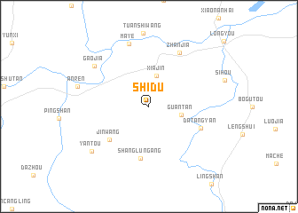map of Shidu