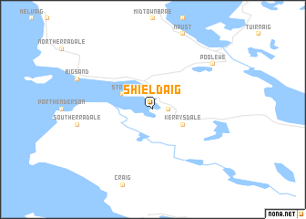 map of Shieldaig