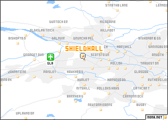 map of Shieldhall