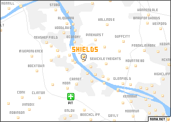 map of Shields