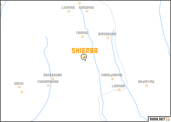 map of Shierba