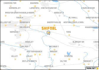 map of Shifnal