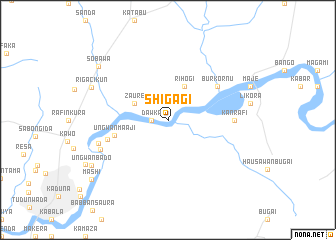 map of Shigagi