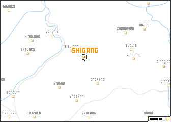map of Shigang