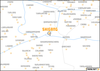 map of Shigang