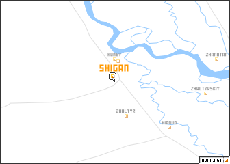 map of Shigan