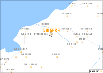 map of Shigara