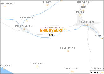 map of Shigayevka