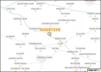 map of Shigayevo