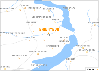 map of Shigayevo