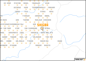 map of Shigba