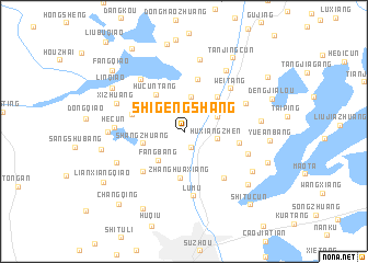 map of Shigengshang