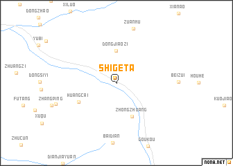 map of Shigeta